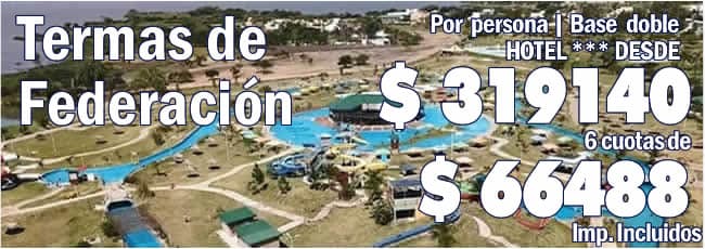 Vacaciones de invierno en Termas de federación
