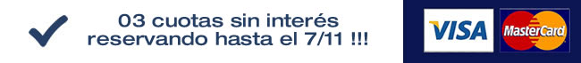 & cuotas sin inter&eacute;s hasta el 16/10